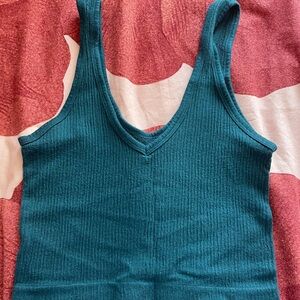 Out from under tank top